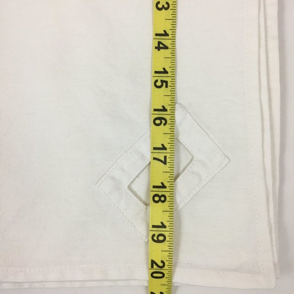 Two's Company Cloth Napkins Name Card Pocket Set of 7 - Picture 8 of 11